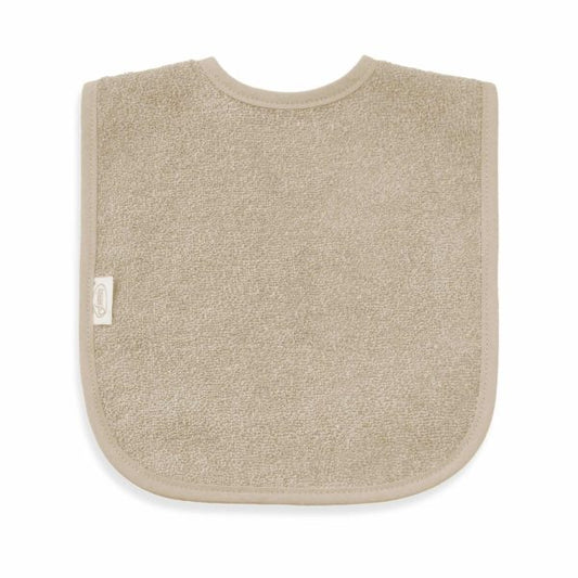 Slabbetje cream geborduurd met naam